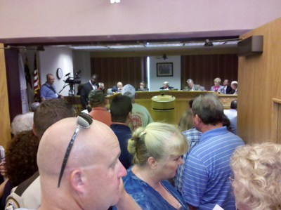 Estimated 200-250 Displeased Gun-Owners Attend Meeting